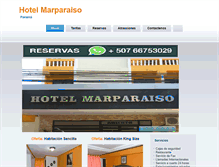 Tablet Screenshot of marparaisopma.com